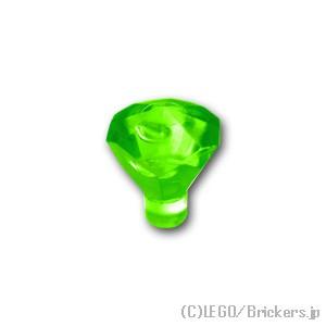 レゴ パーツ ばら売り #30153 ロック 1 x 1 - 宝石：トランスブライトグリーン | L...