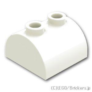 レゴ パーツ ばら売り #30165 スロープ カーブ ダブル 2 x 2：ホワイト | LEGOの...