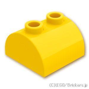 レゴ パーツ ばら売り #30165 スロープ カーブ ダブル 2 x 2：イエロー | LEGOの...