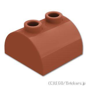 レゴ パーツ ばら売り #30165 スロープ カーブ ダブル 2 x 2：ブラウン | LEGOの...