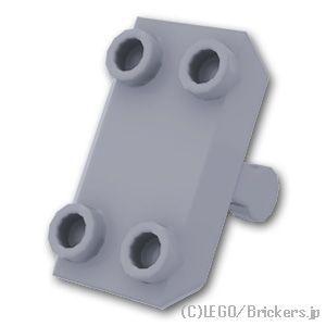 レゴ パーツ ばら売り #30166 プレート 2 x 3  - 八角形の盾：グレー | LEGOの...