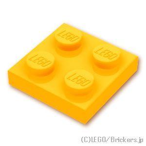 レゴ パーツ ばら売り #3022 プレート 2 x 2：ブライトライトオレンジ | LEGOの部品