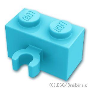 レゴ パーツ ばら売り #30237 ブロック 1 x 2 - 垂直クリップ：ミディアムアズール |...