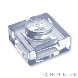 レゴ パーツ ばら売り #3024 プレート 1 x 1：トランスクリアー | LEGOの部品