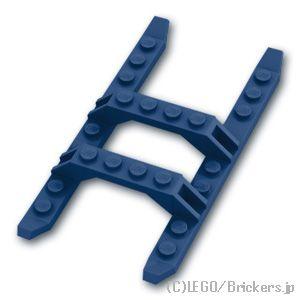 レゴ 飛行機 パーツ ばら売り #30248 ヘリコプタースキッド 12 x 6：ダークブルー | ...