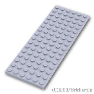 レゴ パーツ ばら売り #3027 プレート 6 x 16：グレー | LEGOの部品