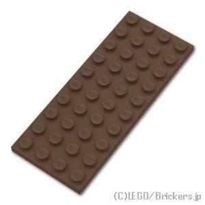 レゴ パーツ ばら売り #3030 プレート 4 x 10：ダークブラウン | LEGOの部品