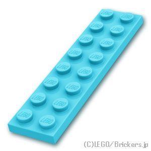 レゴ パーツ ばら売り #3034 プレート 2 x 8：ミディアムアズール | LEGOの部品
