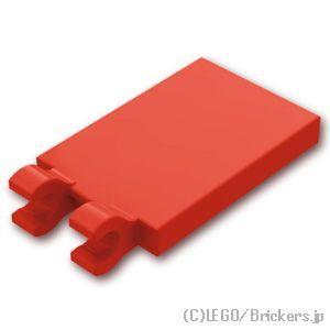 レゴ パーツ ばら売り #30350 タイル 2 x 3 - 水平クリップ：レッド | LEGOの部...