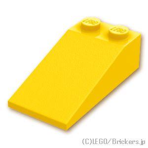 レゴ パーツ ばら売り #30363 スロープ 18° 4 x 2：イエロー | LEGOの部品