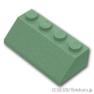 レゴ パーツ ばら売り #3037 スロープ 45° 2 x 4：サンドグリーン | LEGOの部品