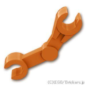 レゴ パーツ ばら売り #30377 メカニカル アーム / ドロイド アーム：ダークオレンジ | ...