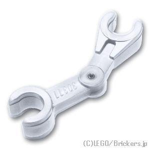 レゴ パーツ ばら売り #30377 メカニカル アーム / ドロイド アーム：メタリックシルバー ...