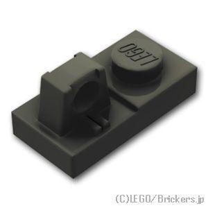 レゴ パーツ ばら売り #30383 ヒンジ 1 x 2 - トップロック：ブラック | LEGOの部品｜brickers