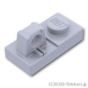 レゴ パーツ ばら売り #30383 ヒンジ プレート 1 x 2 - ロッキング トップ：グレー | LEGOの部品