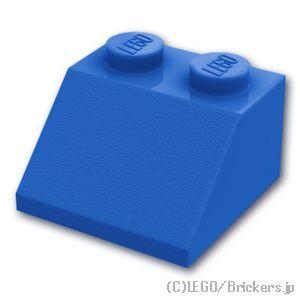 レゴ パーツ ばら売り #3039 スロープ 45°- 2 x 2：ブルー | LEGOの 