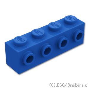 レゴ パーツ ばら売り #30414 ブロック 1 x 4 - 1面スタッド：ブルー | LEGOの...