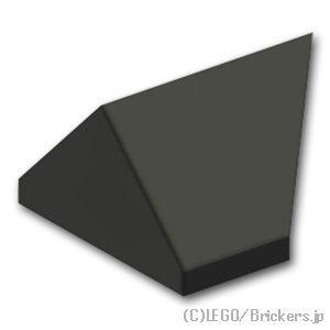 レゴ パーツ ばら売り #3049 スロープ インバート ダブル 45° 2 x 1：ブラック | ...