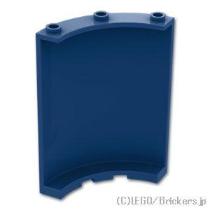 レゴ パーツ ばら売り #30562 シリンダー クォーター 4 x 4 x 6：ダークブルー | ...