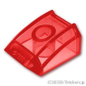 レゴ パーツ ばら売り #30602 スロープ カーブ 2 x 2 - リップ：トランスレッド | ...