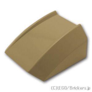 レゴ パーツ ばら売り #30602 スロープ カーブ 2 x 2 - リップ：ダークタン | LE...