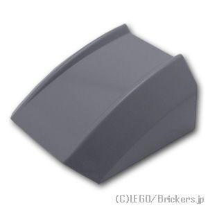 レゴ パーツ ばら売り #30602 スロープ カーブ 2 x 2 - リップ：ダークグレー | L...