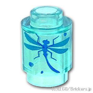 レゴ パーツ ばら売り #3062pb058 ラウンド ブロック 1 x 1 - トンボ ：トランス...