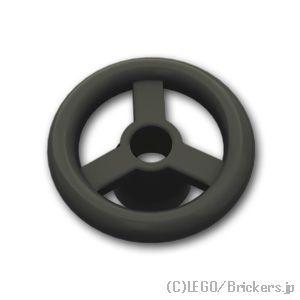 レゴ パーツ ばら売り #30663 ステアリング ホイール / ハンドル - 16mm：ブラック ...