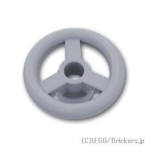 レゴ パーツ ばら売り #30663 ステアリング ホイール / ハンドル - 16mm：グレー |...