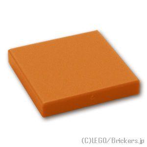 レゴ パーツ ばら売り #3068 タイル 2 x 2：ダークオレンジ | LEGOの部品
