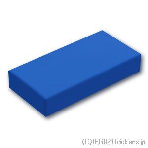 レゴ パーツ ばら売り #3069 タイル 1 x 2：ブルー | LEGOの部品