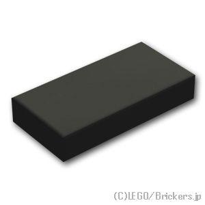レゴ パーツ ばら売り #3069 タイル 1 x 2：ブラック | LEGOの部品