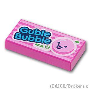 レゴ パーツ ばら売り #3069pb1063 タイル 1 x 2 - &apos;Guble Bubble&apos;...