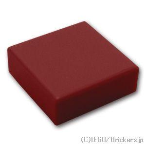 レゴ パーツ ばら売り #3070 タイル 1 x 1：ダークレッド | LEGOの部品