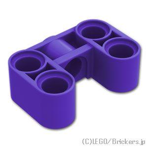 レゴ パーツ ばら売り #3167 テクニック リフトアーム 2 x 3 - U型：ダークパープル ...