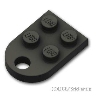 レゴ パーツ ばら売り #3176 プレート 3 x 2 - 穴：ブラック | LEGOの部品