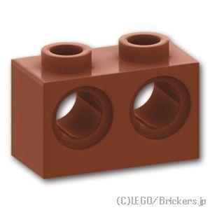 レゴ パーツ ばら売り #32000 テクニック ブロック 1 x 2 - 2ホール：ブラウン | ...