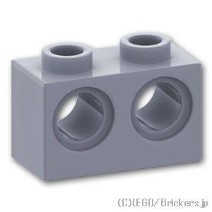 レゴ パーツ ばら売り #32000 テクニック ブロック 1 x 2 - 2ホール：グレー | L...