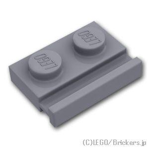レゴ パーツ ばら売り #32028 プレート 1 x 2 - ドアレール：ダークグレー | LEGOの部品