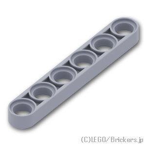 レゴ パーツ ばら売り #32063 テクニック リフトアーム 薄型 1 x 6：グレー | LEG...