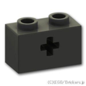 レゴ パーツ ばら売り #32064 テクニック ブロック 1 x 2 - 軸穴：ブラック | LE...