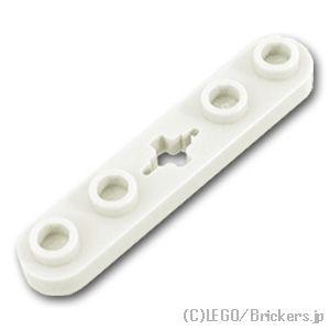 レゴ パーツ ばら売り #32124 テクニック プレート 1 ｘ 5 - センター軸穴：ホワイト ...