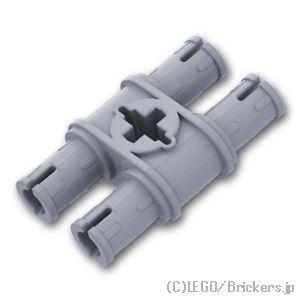 レゴ パーツ ばら売り #32138 テクニック ピン ダブル - 軸穴：グレー | LEGOの部品