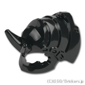 レゴ パーツ ばら売り #3217 角のある兜：ブラック | LEGOの部品