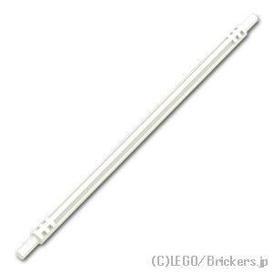 レゴ パーツ ばら売り #32202 ホース ソフト軸 16L - 128ｍｍ：ホワイト | LEG...