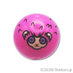 レゴ パーツ ばら売り #32474pb022 ピグミーパフ - ハリー・ポッター：ダークピンク |...