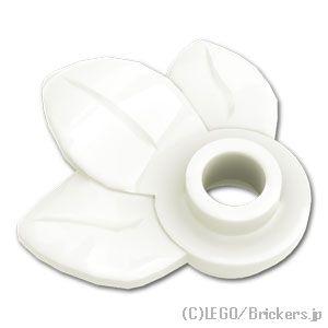 レゴ パーツ ばら売り #32607 葉っぱ - ラウンド プレート 1 x 1：ホワイト | LE...