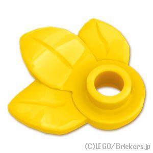 レゴ パーツ ばら売り #32607 葉っぱ - ラウンド プレート 1 x 1：イエロー | LE...
