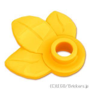 レゴ パーツ ばら売り #32607 葉っぱ - ラウンド プレート 1 x 1：ブライトライトオレ...