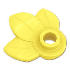 レゴ パーツ ばら売り #32607 葉っぱ - ラウンド プレート 1 x 1：ブライトライトイエ...